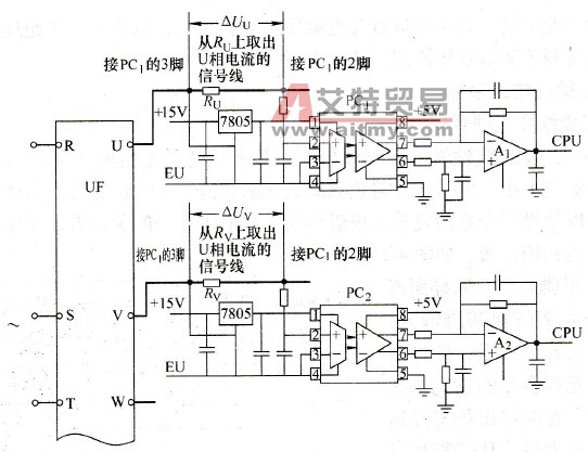 从输出电路取出电流信号