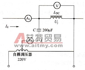 直流电抗器的电感测量电路