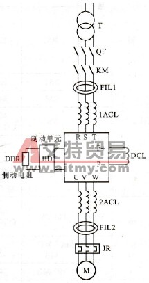 变频器外部主电路