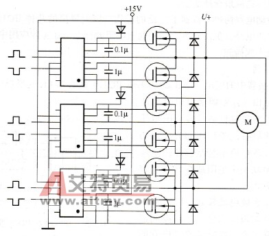 IR2110在三相桥式电动机驱动电路