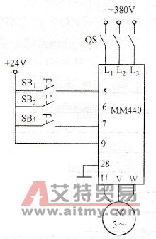 多段速频率控制线路
