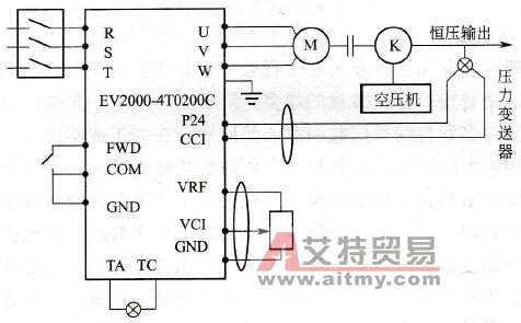 变频器接线图
