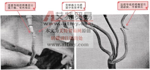 检查连接导线的状态