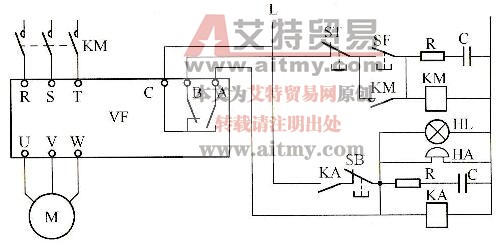 图2-62典型跳闸报警指示电路
