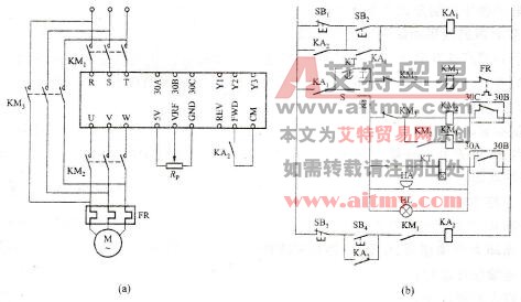 变频与工频切换的控制电路