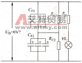 直流回路的电源指示
