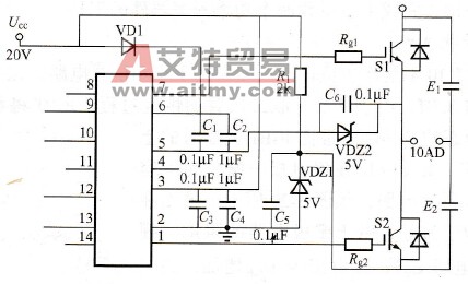  IR2110负压产生电路