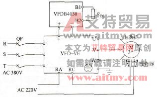 变频器制动控制电路