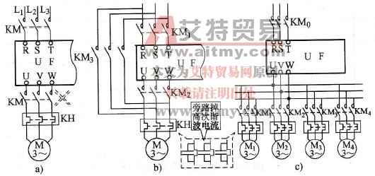 变频器输出主电路