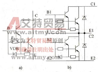 电力晶体管的内部电路