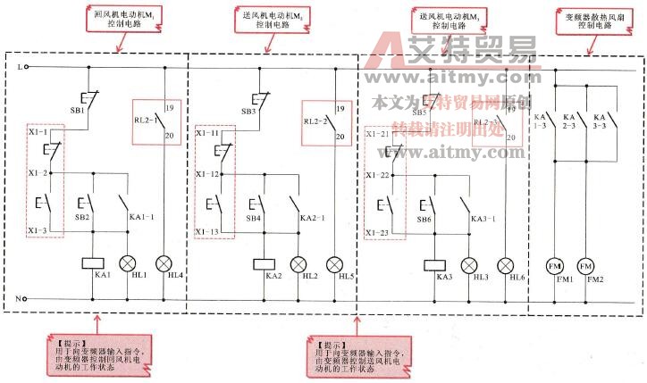 中央空调器中的变频控制电路