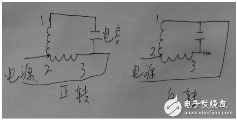 单相电机接线图实物图_单相电机正反转接线图_单相电机绕组接线图