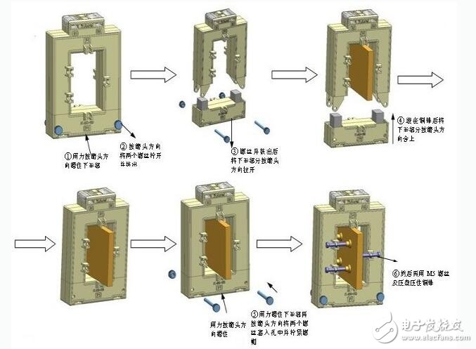 开合式电流互感器品牌_开合式电流互感器适用范围_开合式电流互感器结构