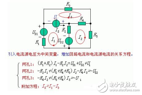 网孔电流法例题_回路电流法例题