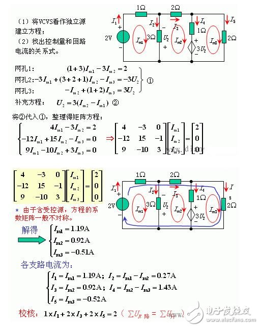 网孔电流法例题_回路电流法例题