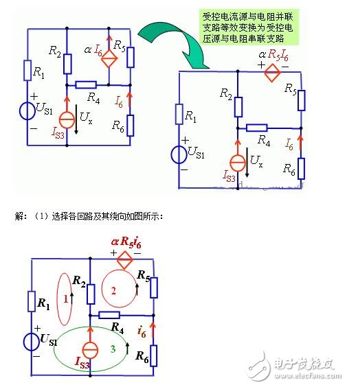 网孔电流法例题_回路电流法例题