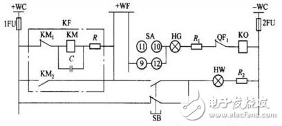 断路器防跳回路_断路器控制回路_断路器信号回路