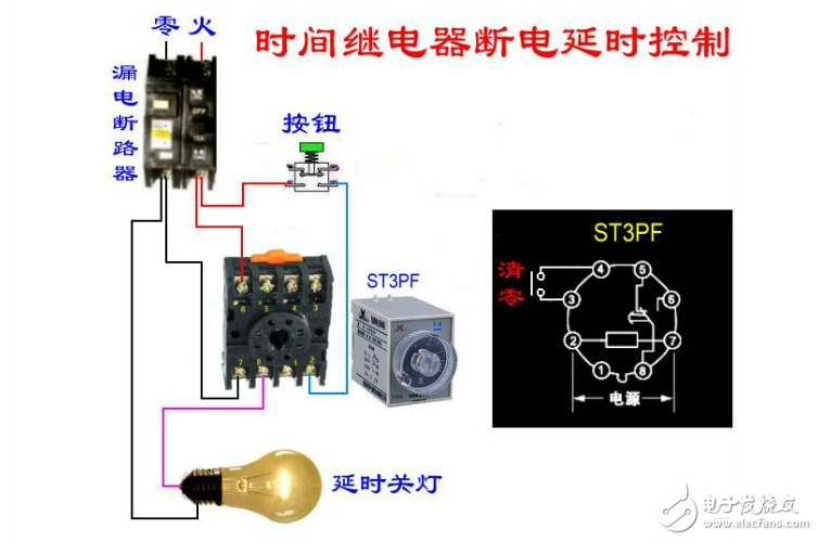 继电器工作原理与接线图_继电器控制电路图_继电器控制电路互锁电路图解