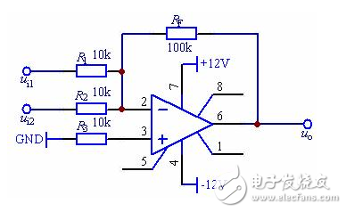 集成运算放大器运算电路_集成运算放大电路分析比例运算_集成运算放大电路公式