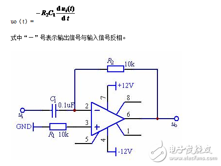 集成运算放大器运算电路_集成运算放大电路分析比例运算_集成运算放大电路公式