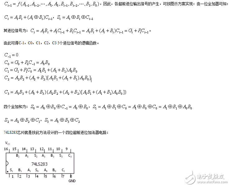 加法器电路原理图解_二进制加法器理解