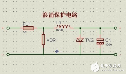 浪涌电流及浪涌抑制器工作原理