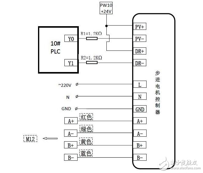 步进电机接线图，8线步进电机接线图图解