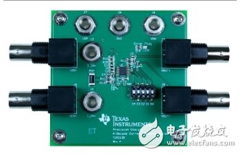 TIPD135 TI Precision Verified Design test board for High-Side Current Sensing 