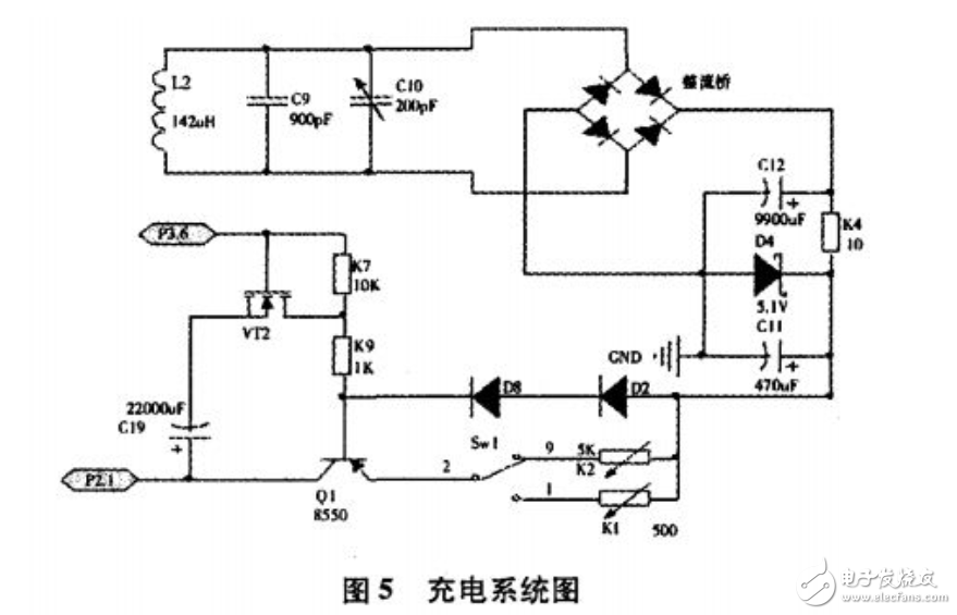 MSP430无线充电器电路原理解析