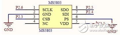 采用MSP430的机器人定位系统电路设计