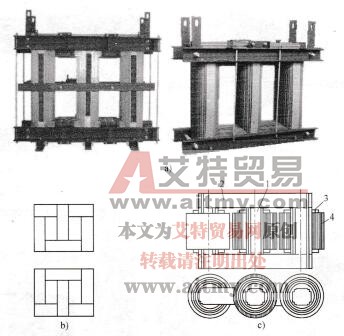  图4 7变压器的铁心和绕组