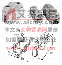 图6-6瓷插式熔断器
