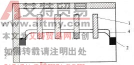 图3.5金属栅片灭弧示意图