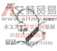 图4-29 导线与跌落式熔断器的连接