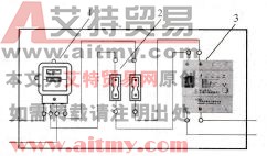 图9-25单相漏电保护器的安装