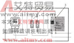 图9-25单相漏电保护器的安装