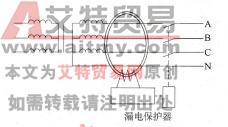 图9-29 配电变压器中性点未接地或接地不良造成的故障