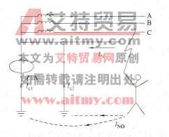 图9-33 零线重复接地造成的故障