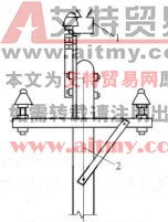 图9-37顶线绝缘子附有保护间隙