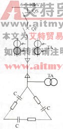 图6 -18 高压集中补偿电路图
