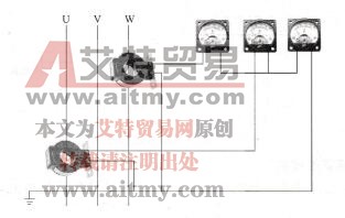 图4 40 电流互感器的不完全星形接线