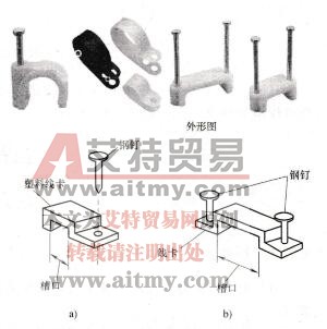 图3-50 塑料线卡