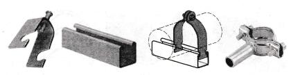 图3-64管卡槽和板管卡敷设方法