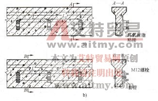 图3 82沿梁瓷绝缘子配线