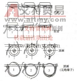 图3 85单花绑扎步骤