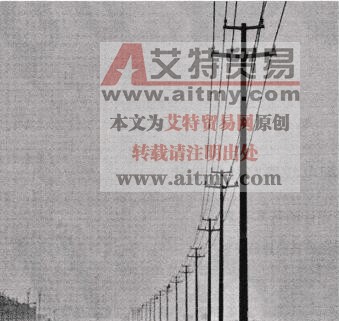 图1-22 架空配电线路的走向