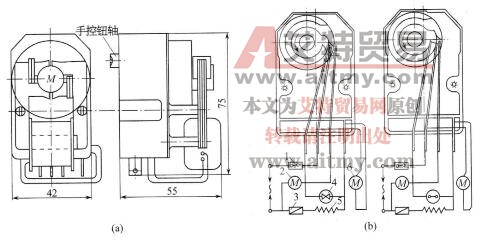 图5-25定时除霜时间继电器的工作原理