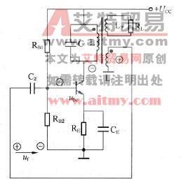 变压器反馈式振荡器的基本电路