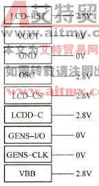 手机的显示电路供电电压