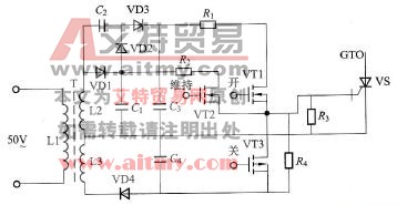 一种常见的直接耦合式GTO驱动电路